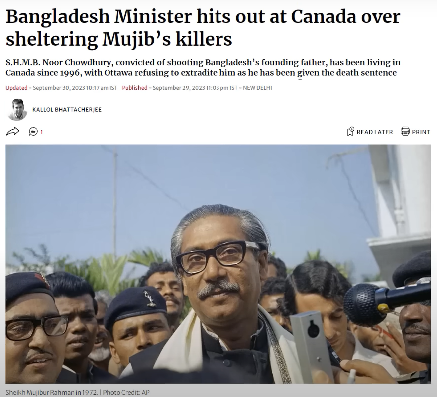 Mujib's Killers