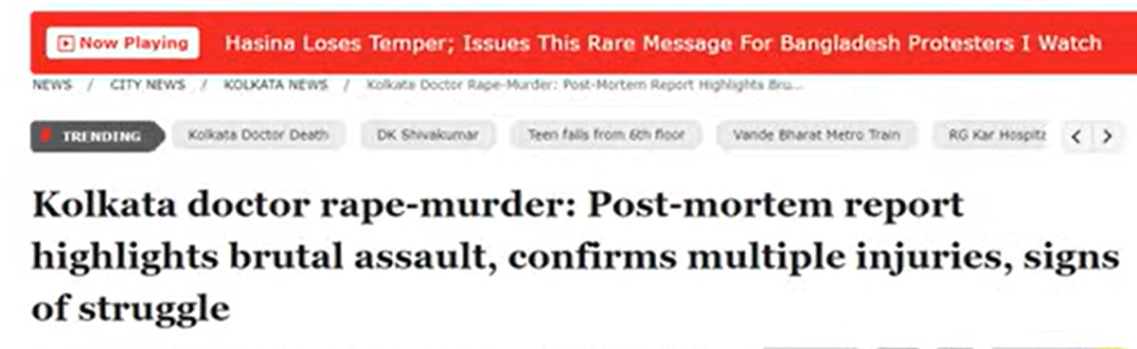 kolkata doctor rape case