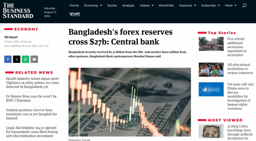 forex reserves