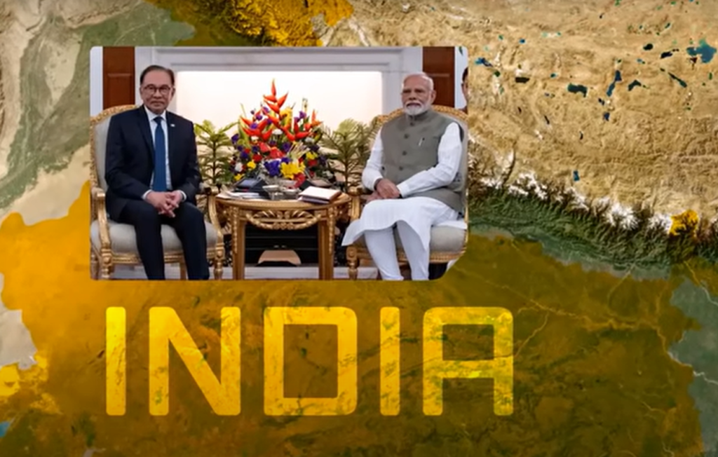 Malaysia's Pm With Narendra Modi India's PM