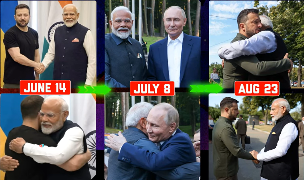 PM Modi and Zelensky