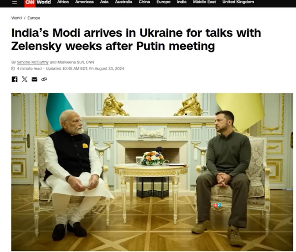 talk with Modi and Zelensky