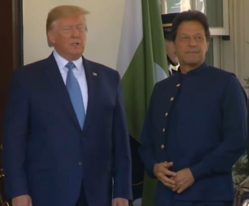 Friends forever Imran and Trump