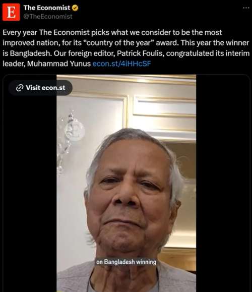 Yunus twitte