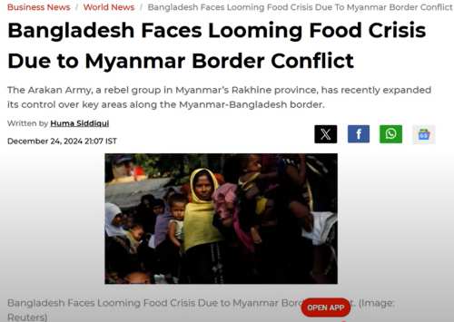 Food Crisis in Bangladesh